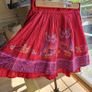 New Tags Beautiful Monsoon Girls Red Embroidered Beaded Skirt 12 to 13Yrs Image 10