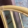 Mid 20th Century Bamboo Demi Lune Console Table Italian Design 1960s Image 10