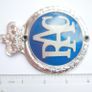 Rac Royal Automobile Club Members Enamel Car Badge Image 6