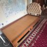 Wooden single bed with drawers Image 5