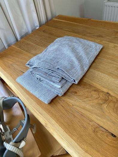 Two curtains