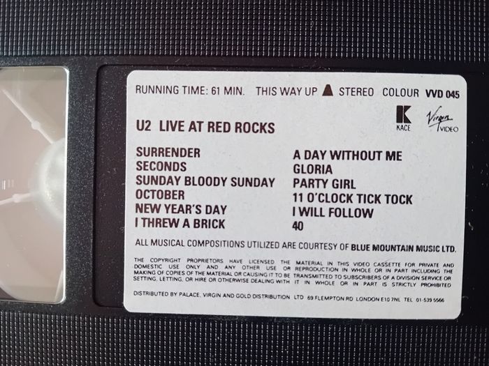 Under A Blood Red Sky  U2  Video 1983