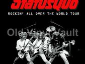 Status Quo Concert Poster Dublin National Stadium 1977 A3 size reproduction.