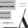 Keyboard Case iPad Pro 12.9 2020 & 2018 Keyboard Case with Pencil Holder, Slim Lightweight Smart Cover with Detachable Wireless Keyboard for iPad Pro 12.9 inch 4th Gen 2020 / 3rd Gen 2018, 2019 2020, 2021, 2022 Image 7