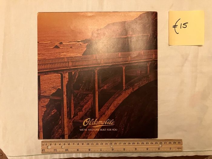 American car brochures. 1950s, 1960s and 1980s
