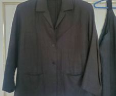 Black Linen Jacket