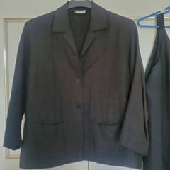 Black Linen Jacket