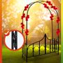 Rose Arch  Powder-Coated Steel Image 3