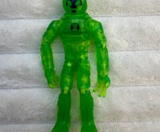 Ben 10 Action Figure Out Of The Omnitrix Heatblast Playmates approx. 12 cm. Used Please see photos