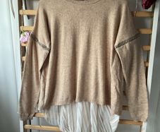 jumper bnwt open back pleated shirt detail 12