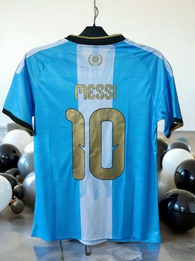 Argentina ( Messi Last Game Jersey )special Edition ,size : M