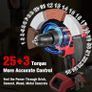 Drill Driver 21V, Bamse Cordless Hammer Drill with 2 Batteries 2.0Ah, 25+3 Torque, 42N.m Max Electric Drill, 30PCS Drill Bits, 2 Speed, LED Light for Home and Garden DIY Project (FREE POSTAGE) Image 6