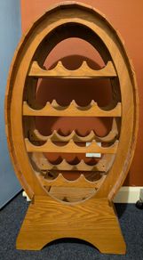 Freestanding wine rack
