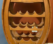 Freestanding wine rack