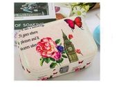 Jewellery Box Display Showcase Tidy Cosmetic Case with Mirror Storage Organizer #6