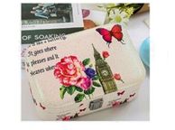 main image for ad Jewellery Box Display Showcase Tidy Cosmetic Case with Mirror Storage Organizer #6