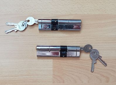 ATK large door cylinder 3 star high security  120mm with 3 keys