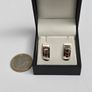 Brand New 925 Hallmarked Silver & 9ct Gold Earrings Image 4