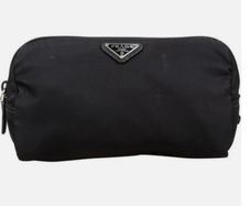 Prada nylon cosmetic pouch