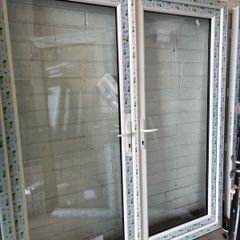 White double door