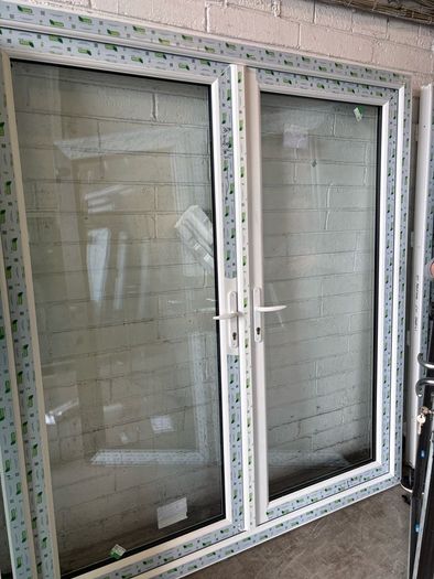 White double door