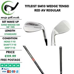 Titleist SM10 Wedge Sw 56 Degree.10S / Tensei Red Av Regular