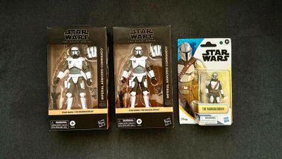 Star Wars The Mandalorian 2 Imperial Armored Commando  plus  Mandalorian