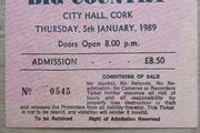Big Country Live At City Hall Cork,  Ireland 5th January 1989.