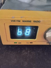 Vintage  Atlas Vhf/fm  Marine Radio