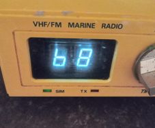 Vintage  Atlas Vhf/fm  Marine Radio