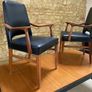 Very rare mid-century dining table and chairs Image 4