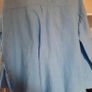 Sky Blue 100% Cotton Shirt , Size 16 , Perfect Condition Image 5