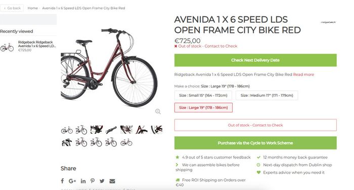Ladies Bike - NEW