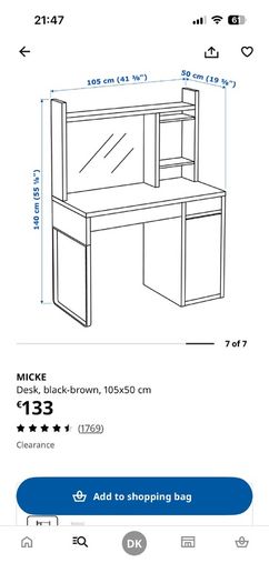 Ikea Micke Desk