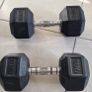 17.5kg hex dumbells Image 4