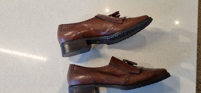 italian brown leather loafers