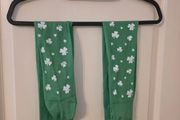 St. Patrick's Day socks. Costume.