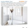 Wall mounted mirror bathroom cabinet Image 4