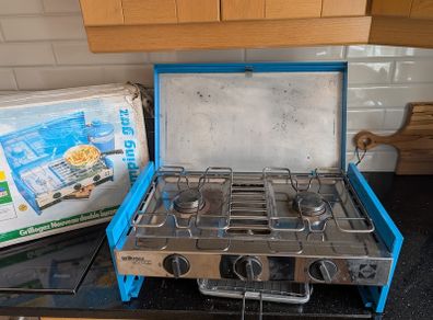 Camp Cooker & Cool Box