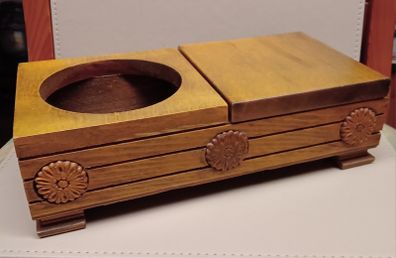 Wooden Cigarette Box