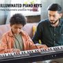 61-Key Digital Keyboard Piano with Stand, Microphone & Headphones Image 2