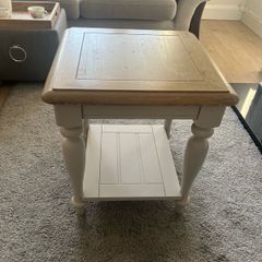 Meghan Oak Lamp Table