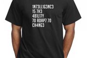 Intelligence Is Ability To Adapt To Change T-shirt Great Gift Present Idea