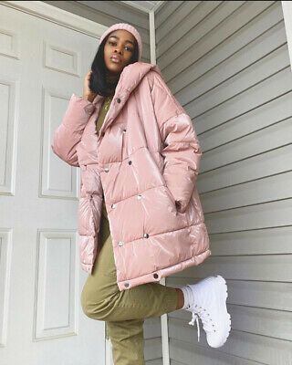 Zara Pink Puffer Jacket