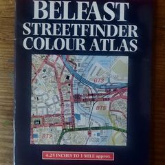 Belfast Streetfinder Colour Atlas [1999 mapping]
