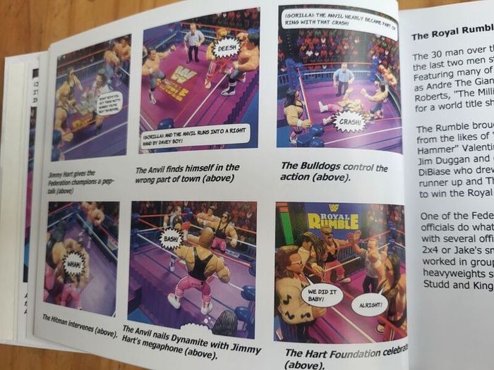 Wrestling Figure Photobook