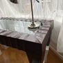 coffee table - solid wood and glass Image 3