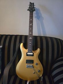 PRS CE SE 24 satin gold Seymour Duncan's and gig bag