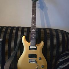 PRS CE SE 24 satin gold Seymour Duncan's and gig bag