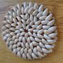 Hand Crafted Sea Shell Trivet for Sale Image 2